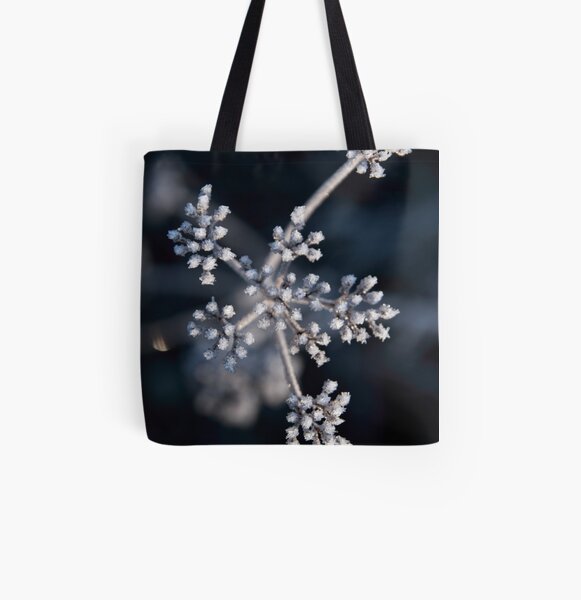 Spaces Between Light and Cold All Over Print Tote Bag