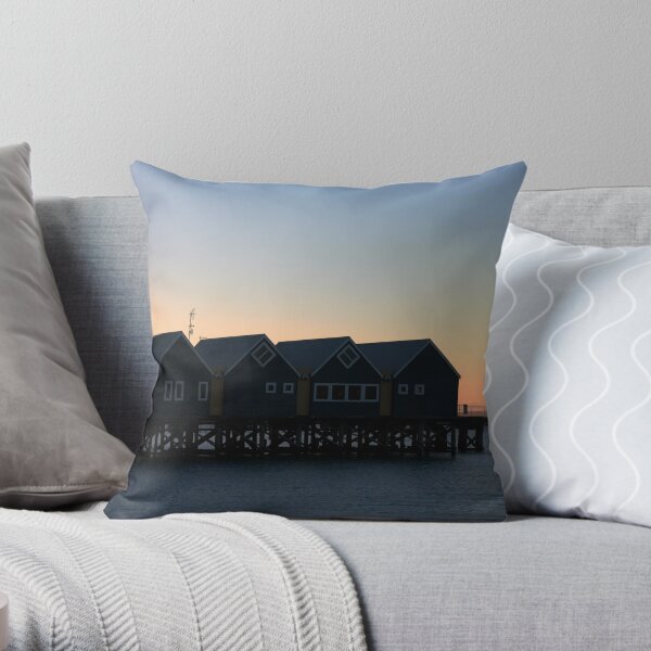 Busselton Sunset HDR Throw Pillow