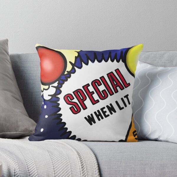 Special When Lit Throw Pillow
