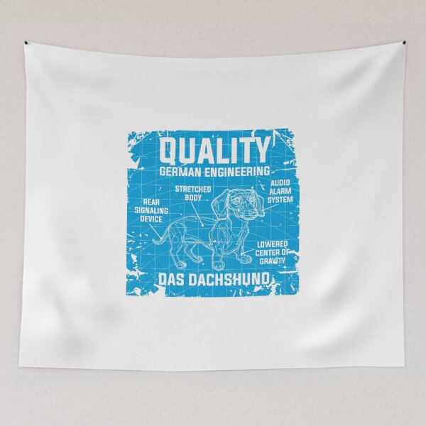 Item preview, Dachshunds product - Quality German Engineering - Gift for Dog Lover designed and sold by stuch75.