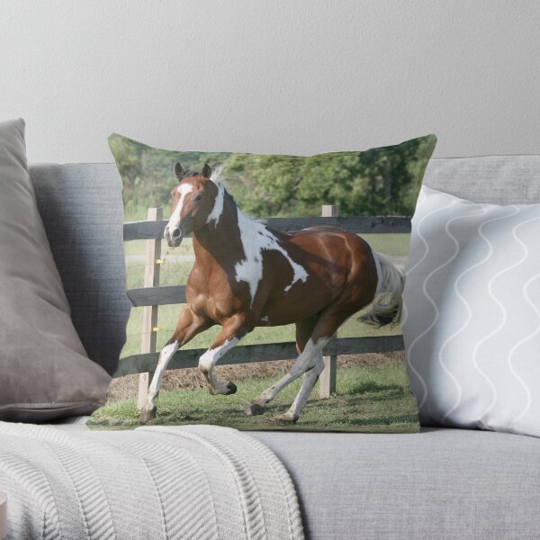 Sharp Shootin Peppy Throw Pillow