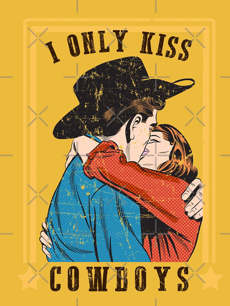 I Only Kiss Cowboys - S/S Crew Neck Adult Tee - Oatmeal – The Twisted Filly  Clothing Co.