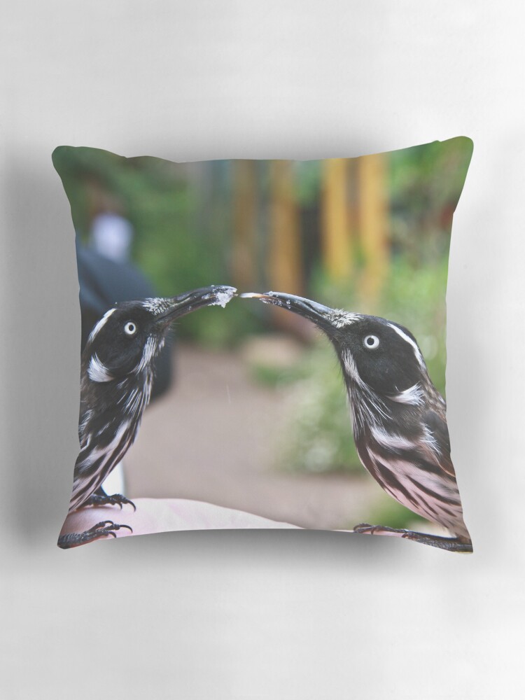 Thumbnail 3 of 4, Pillow, Give me a kiss designed and sold by mistered.