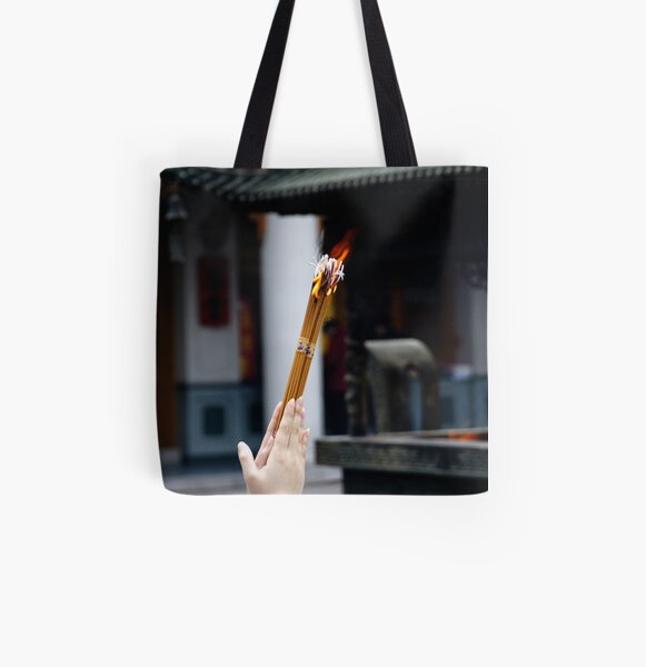 Fire and faith All Over Print Tote Bag