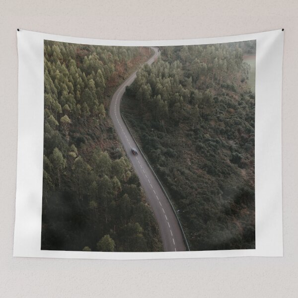 Item preview, Road crossing a forest designed and sold by MarioGuti.