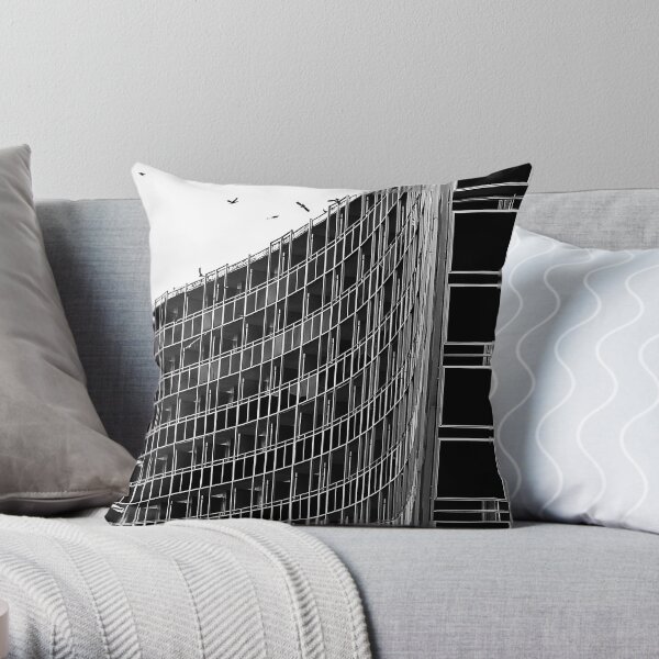 The Last to Leave Throw Pillow