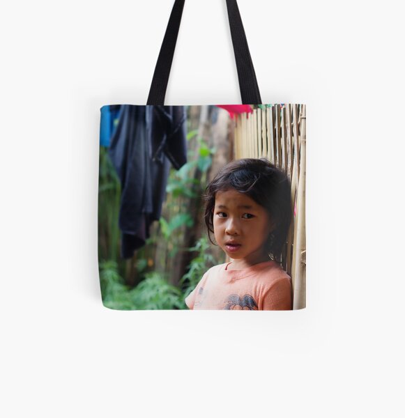 Hmong Girl All Over Print Tote Bag