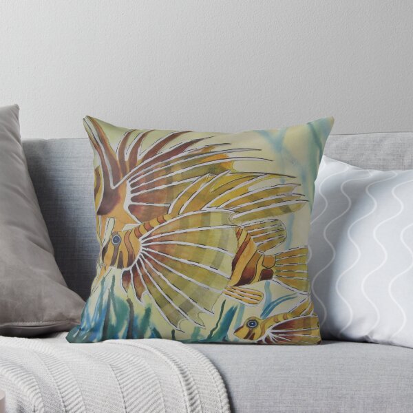 Item preview, Lion Fish watercolour painting designed and sold by coolart.