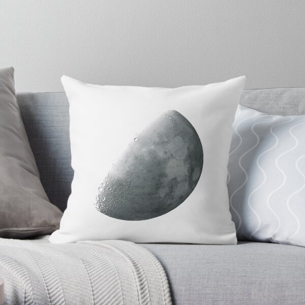THE MOON INVERTED Throw Pillow