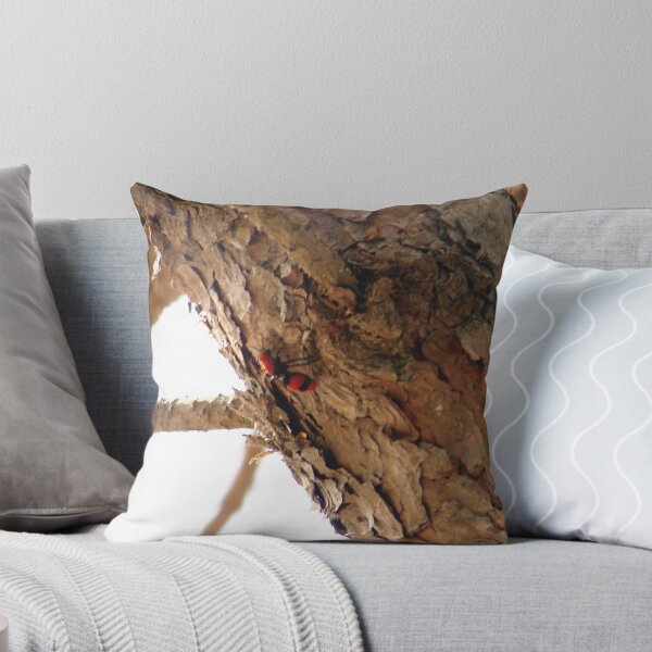 Item preview, Red Velvet Ant Climbing Pine Tree designed and sold by richard dailey.