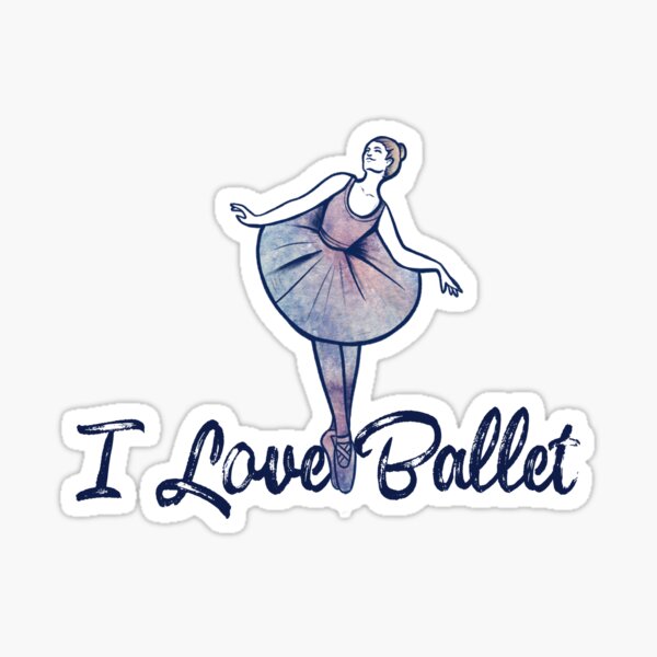 Item preview, I Love Ballet  designed and sold by Boog Monst .