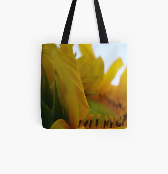 Sunflower All Over Print Tote Bag