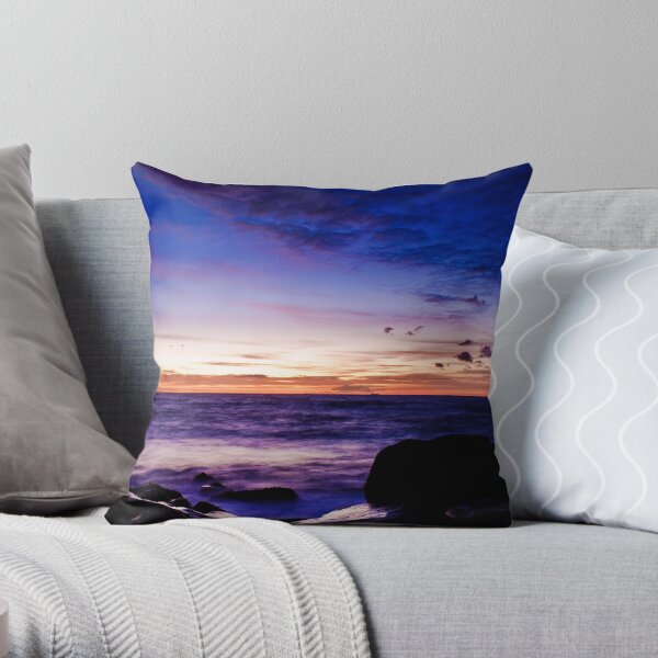 Sunrise @ Clovelly Throw Pillow