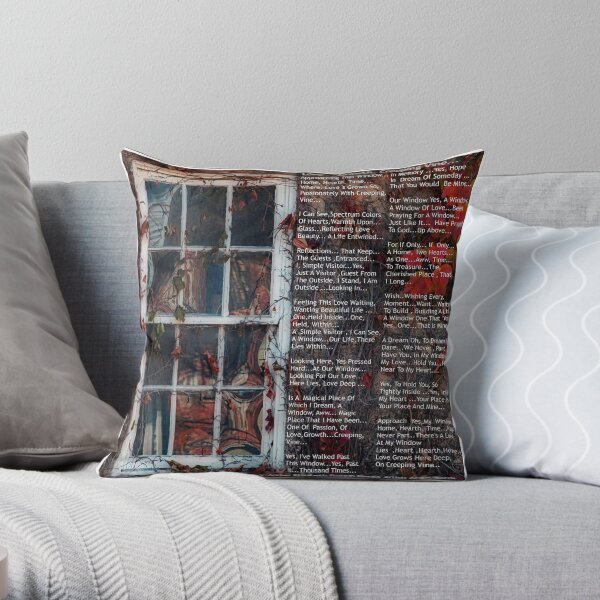 Love...Growth, Creeping Vine ... Throw Pillow
