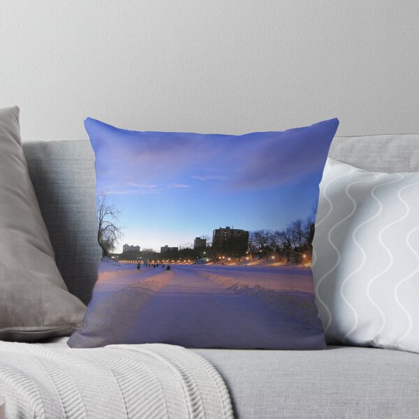 Item preview, The World's Longest Skating Rink at Dusk designed and sold by Geoffrey.