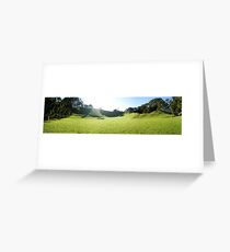 One Tree Hill Panorama Greeting Card