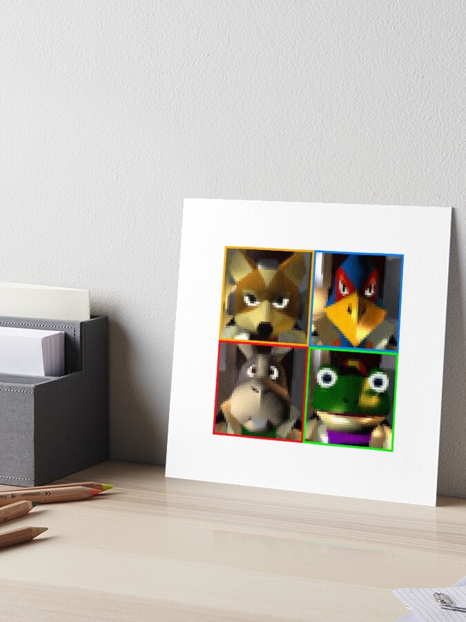 We're Star Fox 64 3D! (Grid) Greeting Card for Sale by Cyberphile