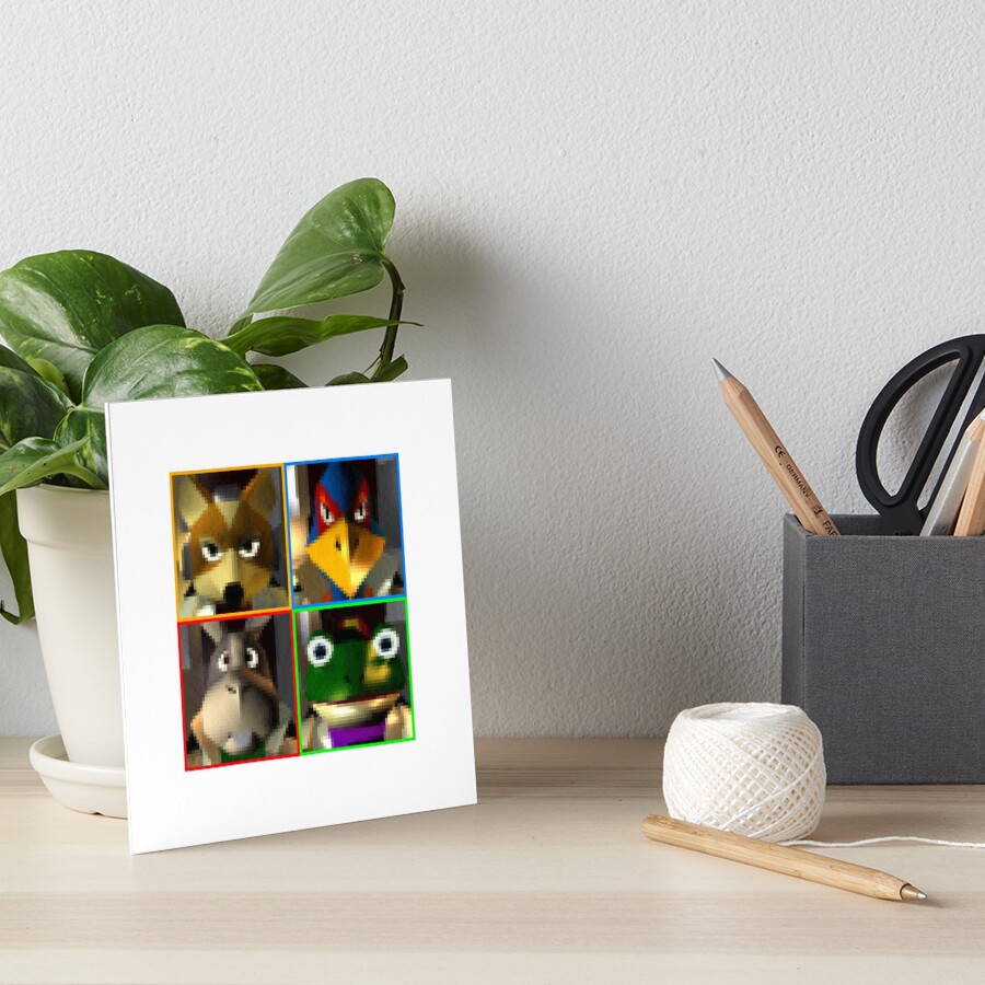 We're Star Fox 64 3D! (Grid) Greeting Card for Sale by Cyberphile