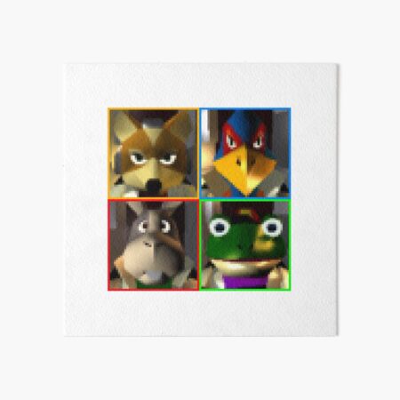 We're Star Fox 64 3D! (Grid) Greeting Card for Sale by Cyberphile