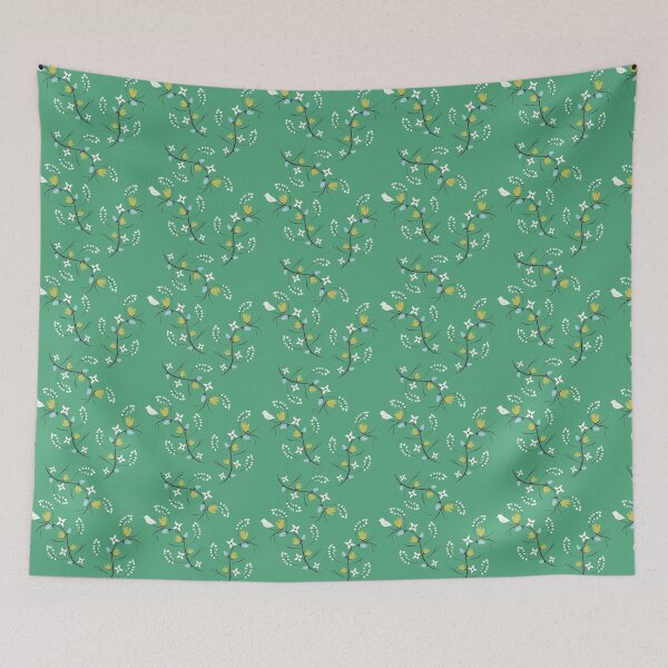Item preview, Spring Green Floral designed and sold by Cindys Creative Contour.