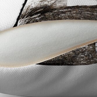 Alternate view of l o s t Throw Pillow