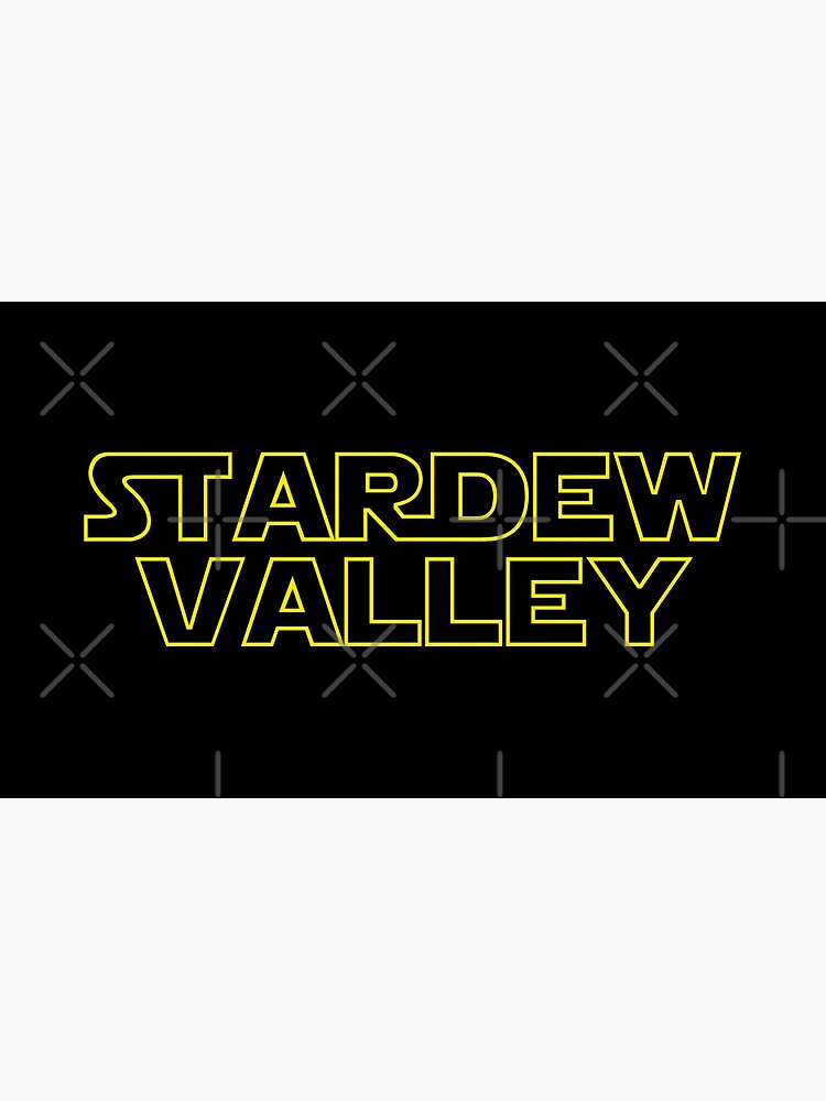 Stardew Wars | Stardew Valley Parody Logo by surik-