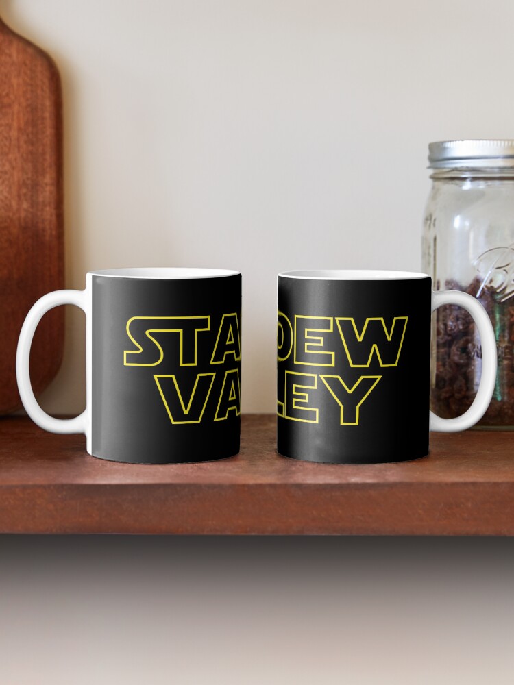 Alternate view of Stardew Wars | Stardew Valley Parody Logo Mug