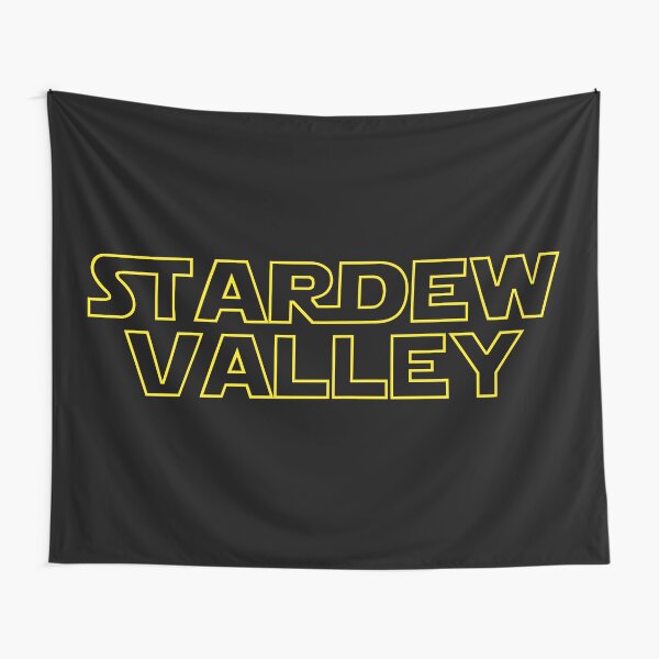 Stardew Wars | Stardew Valley Parody Logo Tapestry