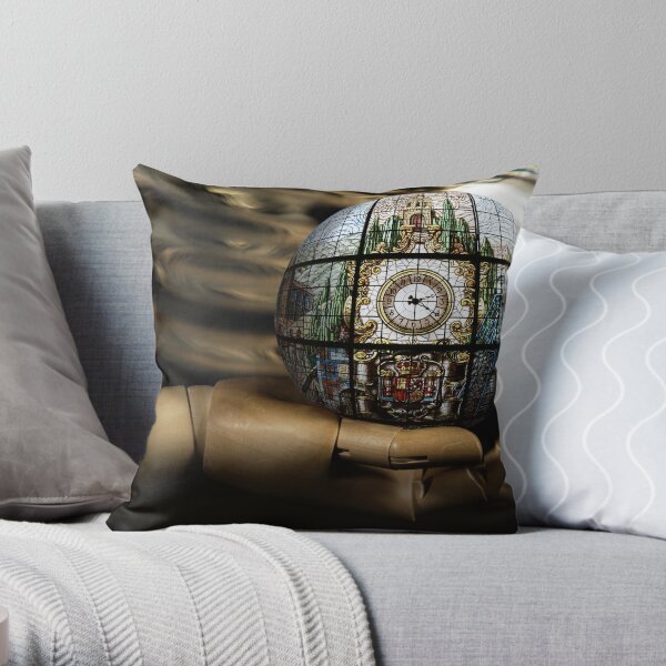 ATime'sDroplet...Meditation Throw Pillow