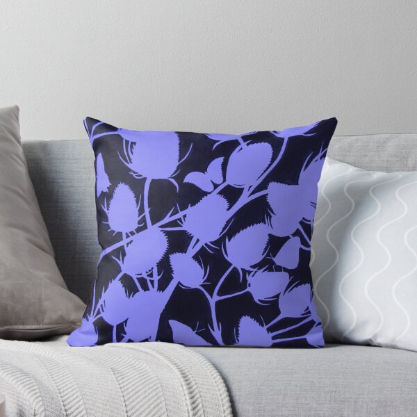 Item preview, Seedhead Silhouette in Blue designed and sold by Mike Paget.