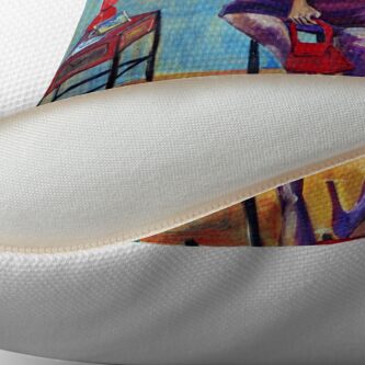 Alternate view of Eleven Fifty Seven Throw Pillow