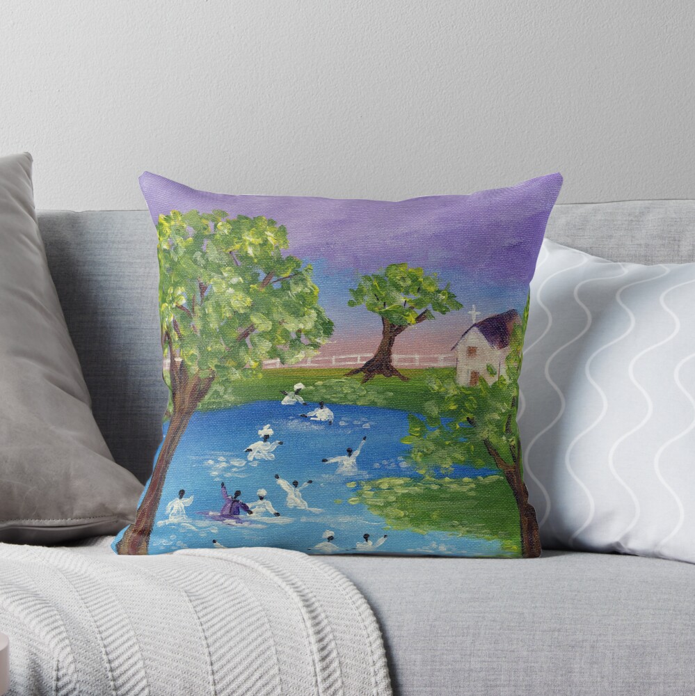 Baptismal I Throw Pillow
