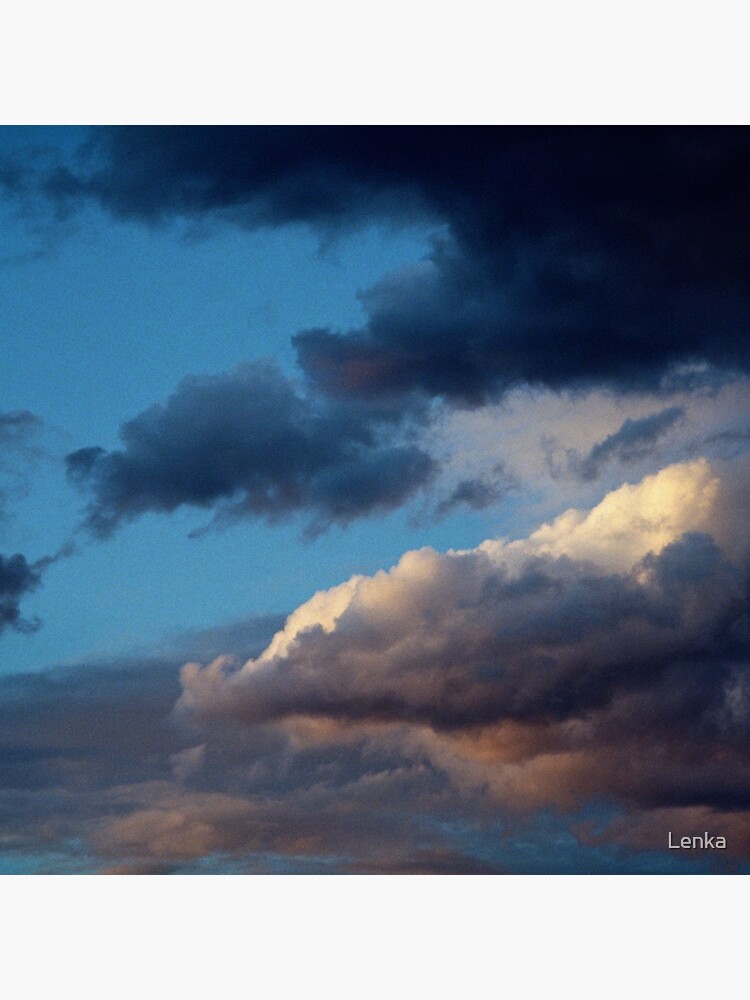Evening sky at Sunnbüel by Lenka