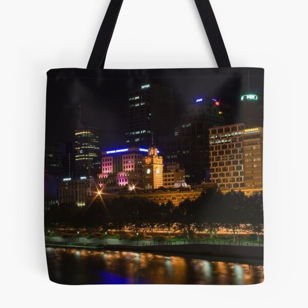 Item preview, Melbourne at night - across the Yarra river designed and sold by Mark Teague.