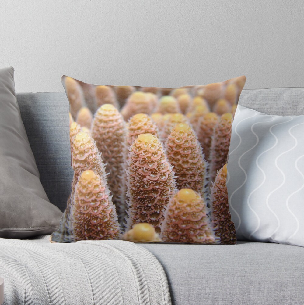 Towers Throw Pillow