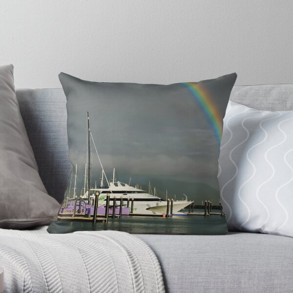 Abel Pt Marina. Throw Pillow