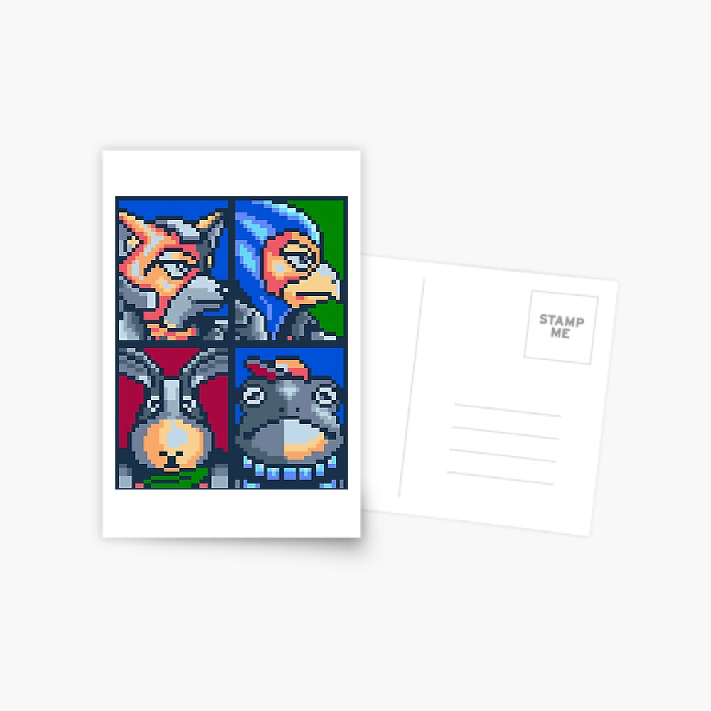 We're Star Fox 64 3D! (Grid) Greeting Card for Sale by Cyberphile