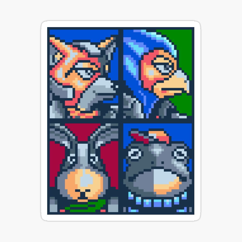 We're Star Fox 64 3D! (Grid) Greeting Card for Sale by Cyberphile