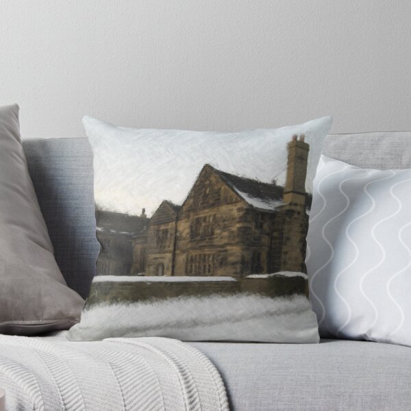 Item preview, Oakwell Hall Winter Watercolour designed and sold by Allenart_UK.