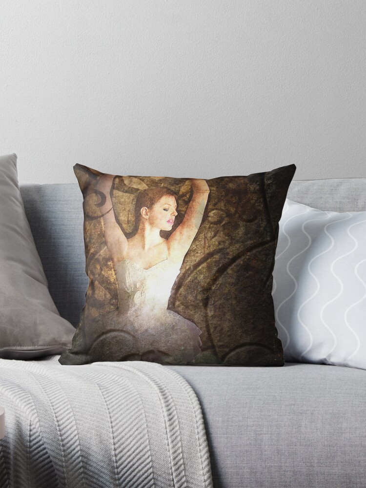 Thumbnail 1 of 4, Pillow, Reach for the Stars designed and sold by idnurse41.