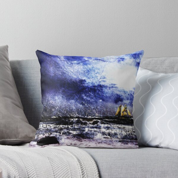 Sailing Away Throw Pillow