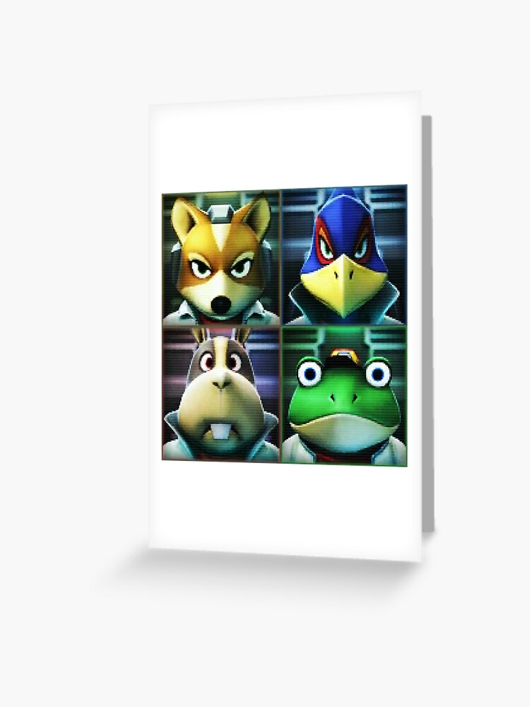 We're Star Fox 64 3D! (Grid) Greeting Card for Sale by Cyberphile