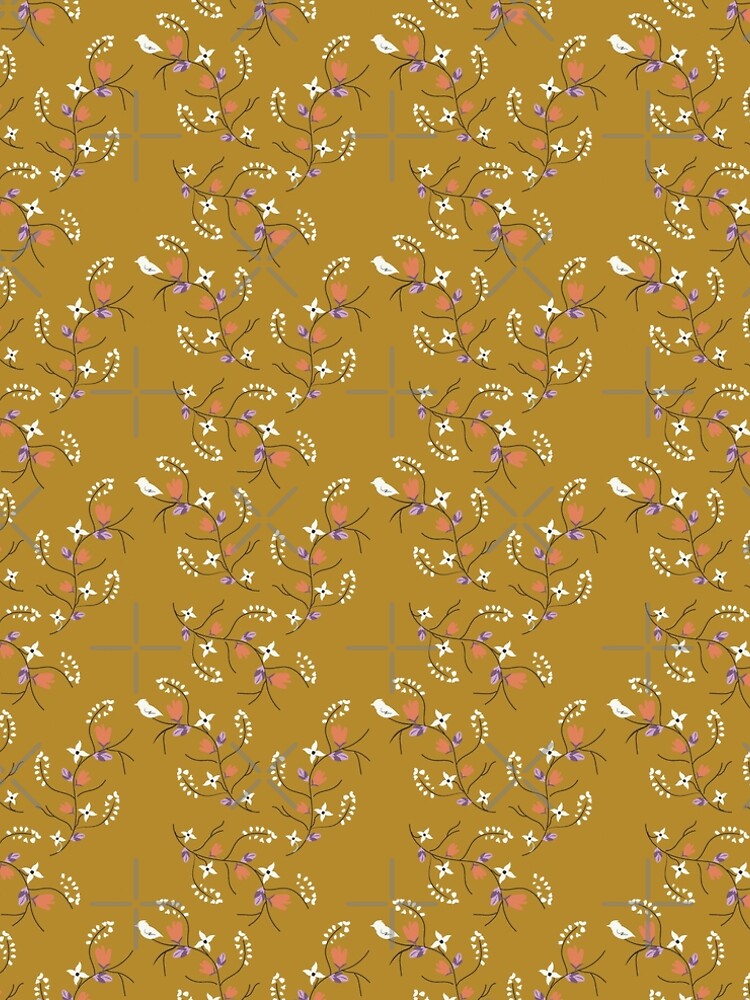 Spring Mustard Floral by CreativeContour
