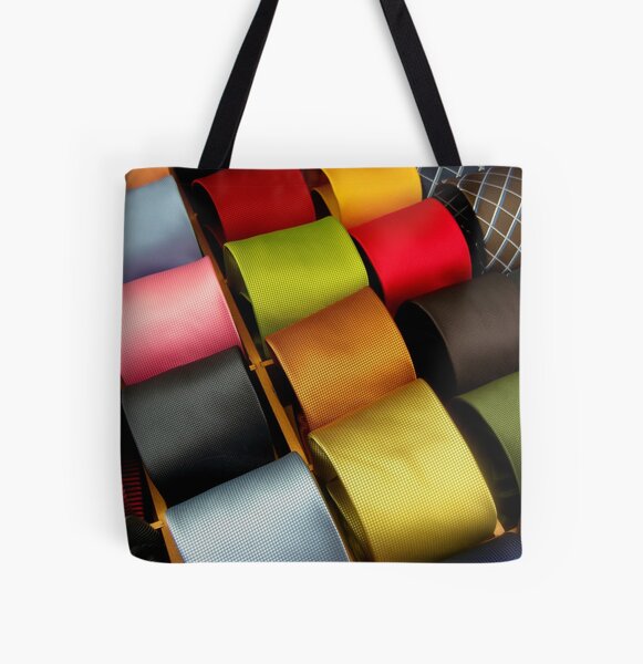 Venitian Ties All Over Print Tote Bag