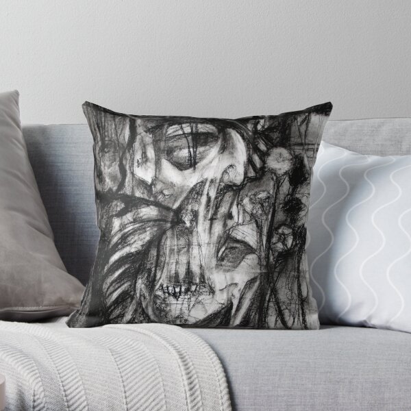 self portrait as sung by molko Throw Pillow