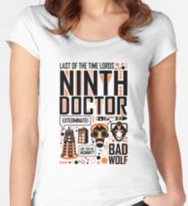 The Ninth Doctor Women's Fitted Scoop T-Shirt