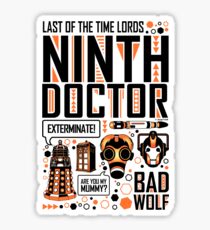 The Ninth Doctor Sticker