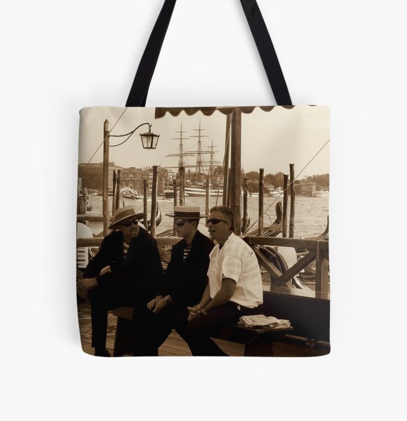 Gondolier Gossip All Over Print Tote Bag