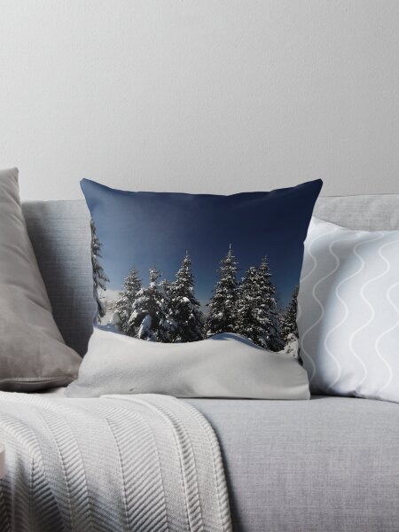 BlueBird Throw Pillow