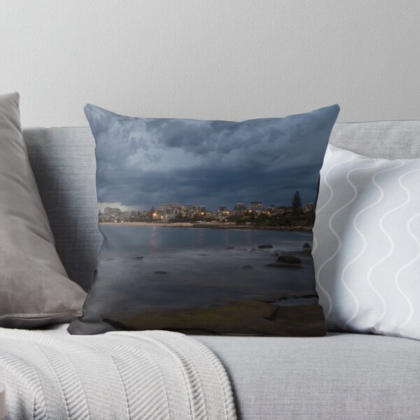 Stormy Night Throw Pillow